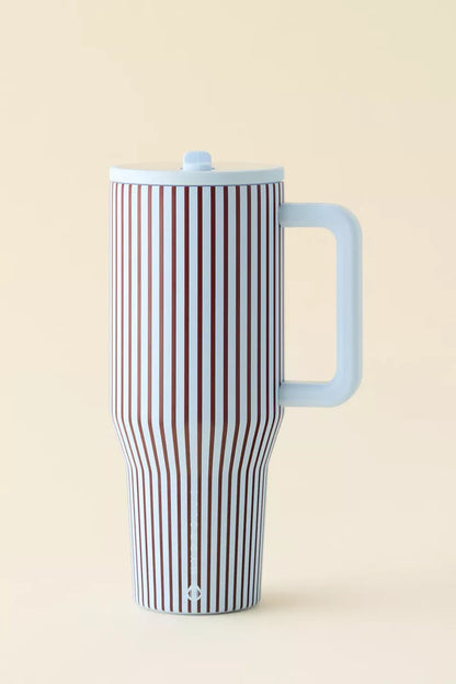 Dot & Striped Traveler 40oz Tumbler
