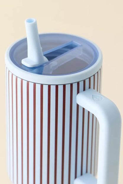 Dot & Striped Traveler 40oz Tumbler