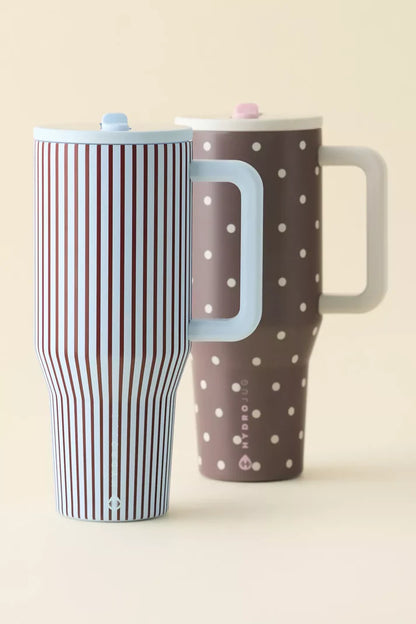 Dot & Striped Traveler 40oz Tumbler