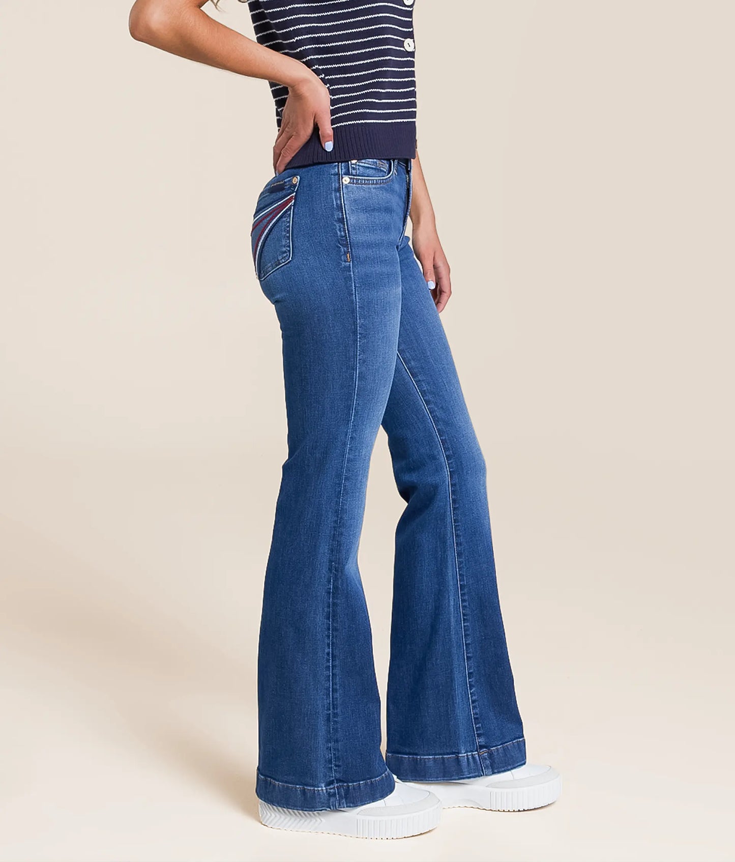 Red White Blue 7s Jeans