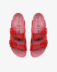 Red Sandals