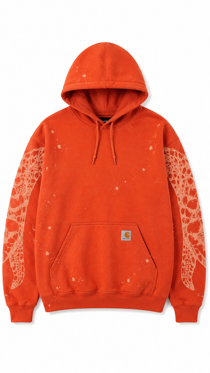 Turtle Print Hoodie