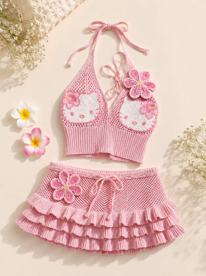 Floral Crochet Set