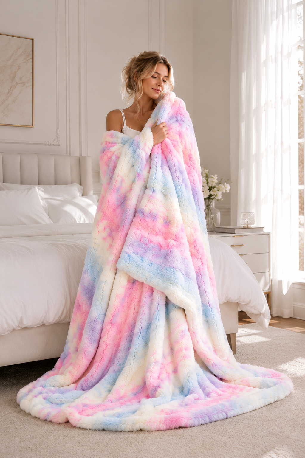 Cotton Candy Plush Blanket