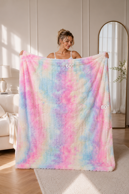Cotton Candy Plush Blanket