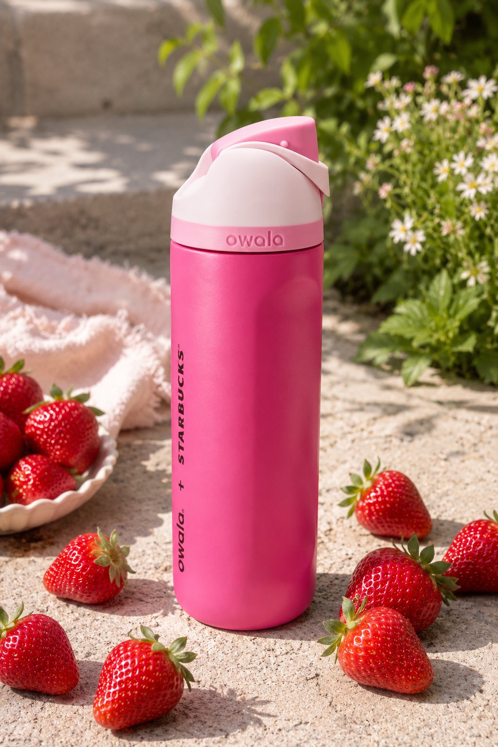 Pink Water Bottle