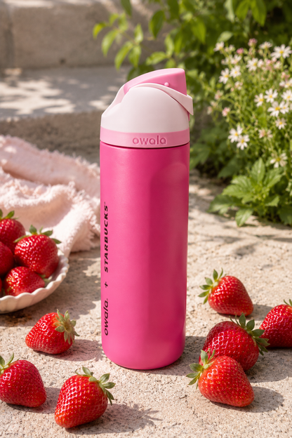 Pink Water Bottle